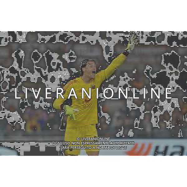 Roma vs Milan - Europa League quarti di finale - Gara di ritorno - Stadio Olimpico - Roma 18-04-2024 nella foto Mile Svilar foto federico gaetano-ag aldo liverani sas