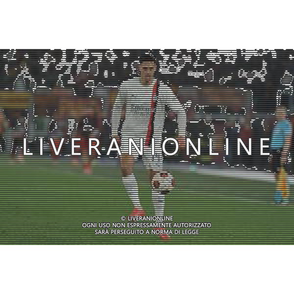 Roma vs Milan - Europa League quarti di finale - Gara di ritorno - Stadio Olimpico - Roma 18-04-2024 nella foto Tijjani Reijnders foto federico gaetano-ag aldo liverani sas
