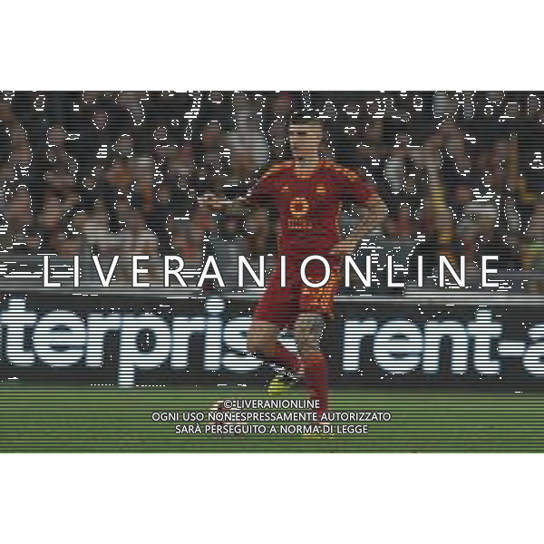Roma vs Milan - Europa League quarti di finale - Gara di ritorno - Stadio Olimpico - Roma 18-04-2024 nella foto Gianluca Mancini foto federico gaetano-ag aldo liverani sas