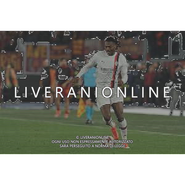 Roma vs Milan - Europa League quarti di finale - Gara di ritorno - Stadio Olimpico - Roma 18-04-2024 nella foto Rafael Leao foto federico gaetano-ag aldo liverani sas