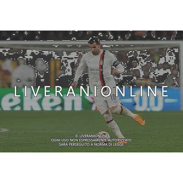 Roma vs Milan - Europa League quarti di finale - Gara di ritorno - Stadio Olimpico - Roma 18-04-2024 nella foto Theo Hernandez foto federico gaetano-ag aldo liverani sas