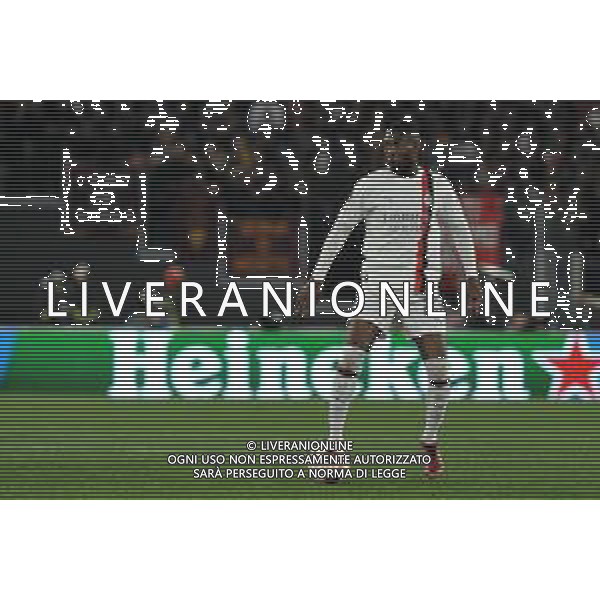 Roma vs Milan - Europa League quarti di finale - Gara di ritorno - Stadio Olimpico - Roma 18-04-2024 nella foto Fikayo Tomori foto federico gaetano-ag aldo liverani sas