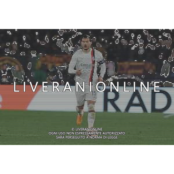 Roma vs Milan - Europa League quarti di finale - Gara di ritorno - Stadio Olimpico - Roma 18-04-2024 nella foto Theo Hernandez foto federico gaetano-ag aldo liverani sas