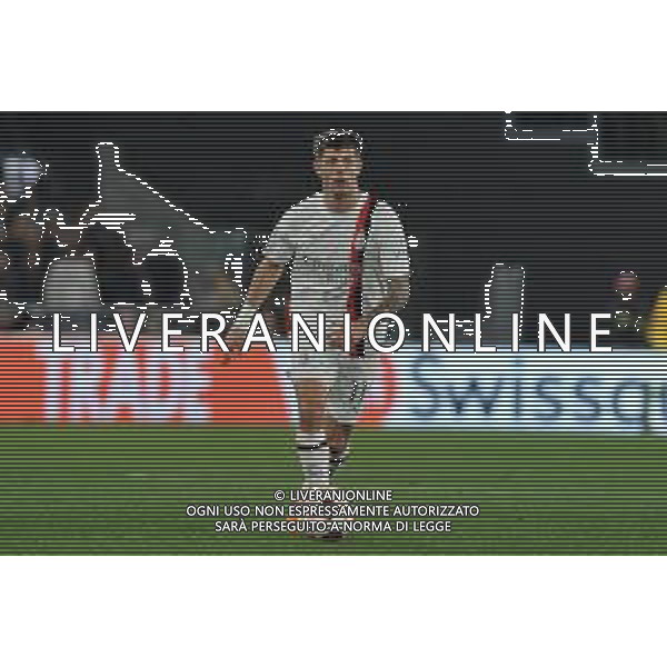 Roma vs Milan - Europa League quarti di finale - Gara di ritorno - Stadio Olimpico - Roma 18-04-2024 nella foto Christian Pulisic foto federico gaetano-ag aldo liverani sas