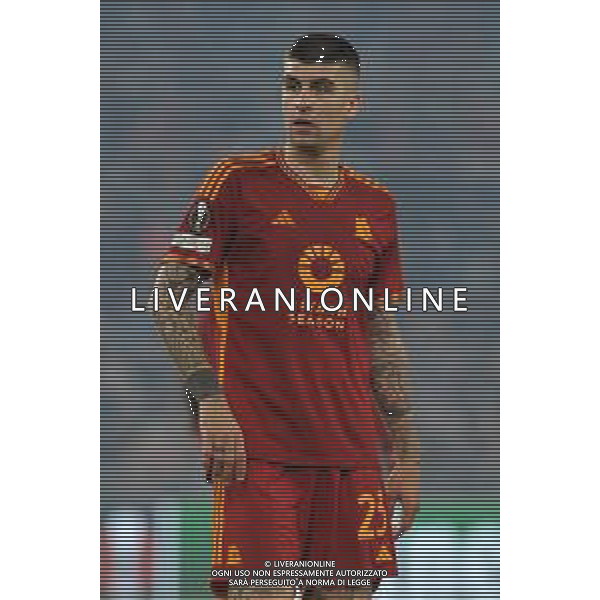 Roma vs Milan - Europa League quarti di finale - Gara di ritorno - Stadio Olimpico - Roma 18-04-2024 nella foto Gianluca Mancini foto federico gaetano-ag aldo liverani sas