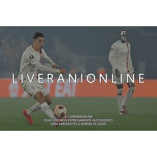 Roma vs Milan - Europa League quarti di finale - Gara di ritorno - Stadio Olimpico - Roma 18-04-2024 nella foto Tijjani Reijnders foto federico gaetano-ag aldo liverani sas