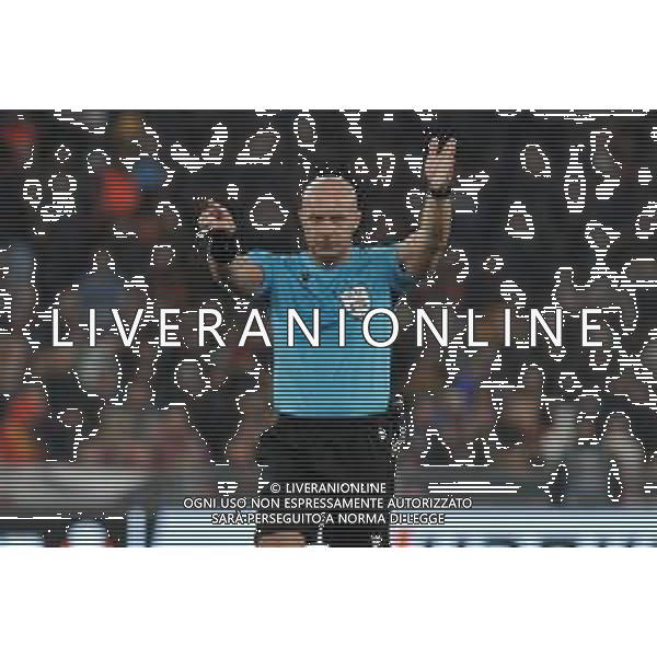 Roma vs Milan - Europa League quarti di finale - Gara di ritorno - Stadio Olimpico - Roma 18-04-2024 nella foto Szymon Marciniak foto federico gaetano-ag aldo liverani sas