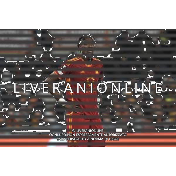 Roma vs Milan - Europa League quarti di finale - Gara di ritorno - Stadio Olimpico - Roma 18-04-2024 nella foto Tammy Abraham foto federico gaetano-ag aldo liverani sas