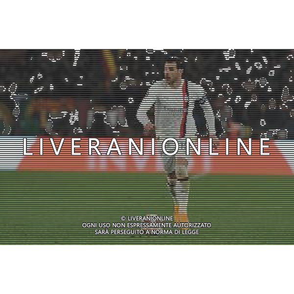 Roma vs Milan - Europa League quarti di finale - Gara di ritorno - Stadio Olimpico - Roma 18-04-2024 nella foto Theo Hernandez foto federico gaetano-ag aldo liverani sas