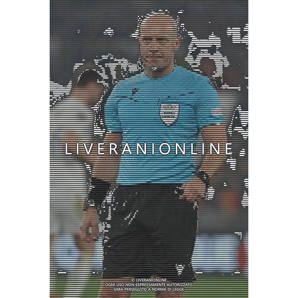 Roma vs Milan - Europa League quarti di finale - Gara di ritorno - Stadio Olimpico - Roma 18-04-2024 nella foto Szymon Marciniak foto federico gaetano-ag aldo liverani sas