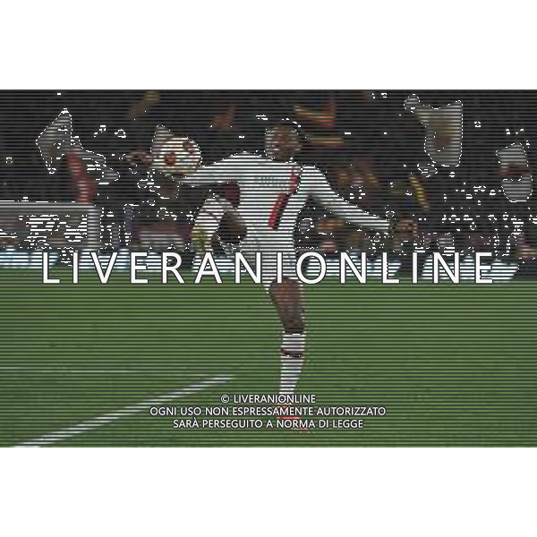 Roma vs Milan - Europa League quarti di finale - Gara di ritorno - Stadio Olimpico - Roma 18-04-2024 nella foto Rafael Leao foto federico gaetano-ag aldo liverani sas