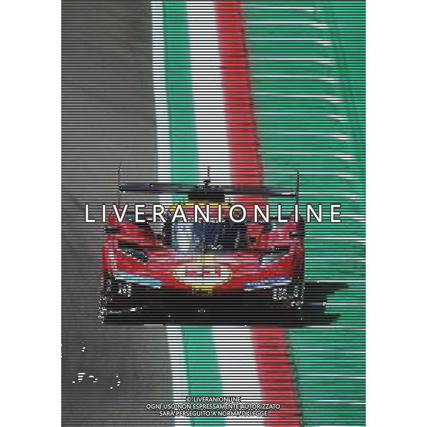 IMOLA 19 04 2024 AUTODROMO ENZO E DINO FERRARI "WEC 6 ORE DI IMOLA"NELLA FOTO FERRARI N∞51 499P ANTONIO GIOVINAZZI ©SANNA / AGENZIA ALDO LIVERANI SAS