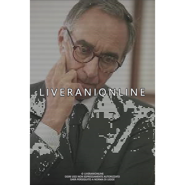 Neg- RETROSPETTIVA FRANCO CARRARO DIRIGENTE SPORTIVO E POLITICO NELLA FOTO FRANCO CARRARO PRESIDENTE FEDERCALCIO NELL\'ANNO 1999-2000 AG ALDO LIVERANI SAS 