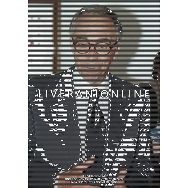 Neg- RETROSPETTIVA FRANCO CARRARO DIRIGENTE SPORTIVO E POLITICO NELLA FOTO FRANCO CARRARO PRESIDENTE FEDERCALCIO NELL\'ANNO 1999-2000 AG ALDO LIVERANI SAS 