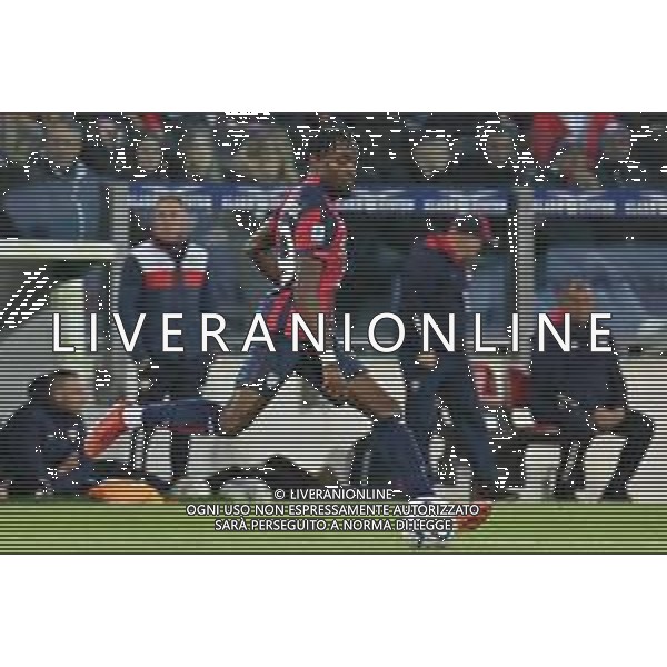 19-4-2024. Cagliari calcio-Juventus F.C. 33° giornata campionato calcio italiano Serie A 2023/2024, stadio Unipol Domus Cagliari. Foto Salvatore Moi/Agenzia Aldo Liverani s.as. Nella foto: Antoine Makoumbou Cagliari ©SALVATORE MOI / AGENZIA ALDO LIVERANI SAS 