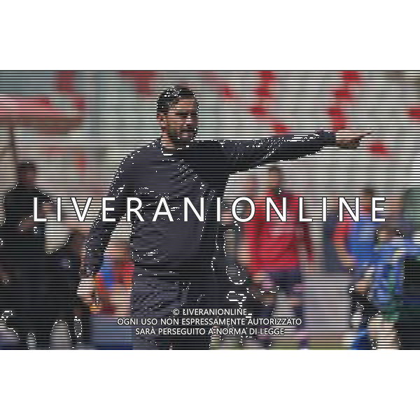 TVEM coach Alberto Aquilani of Pisa during the Italian Serie B match between SSC Bari vs Pisa on April 20, 2024 at the San Nicola stadium in Bari, Italy. Photo by Emmanuele Mastrodonato/agenzia Aldo Liverani sas/ AGENZIA ALDO LIVERANI SAS
