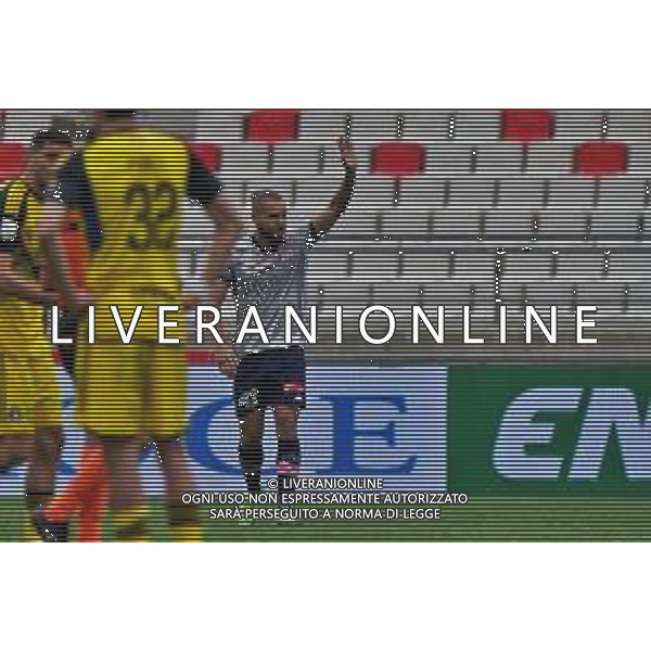 TVEM George Puscas of SSC Bari celebrates after scoring a goal during the Italian Serie B match between SSC Bari vs Pisa on April 20, 2024 at the San Nicola stadium in Bari, Italy. Photo by Emmanuele Mastrodonato/agenzia Aldo Liverani sas/ AGENZIA ALDO LIVERANI SAS