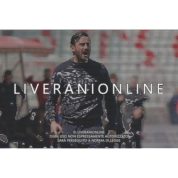 TVEM coach Alberto Aquilani of Pisa during the Italian Serie B match between SSC Bari vs Pisa on April 20, 2024 at the San Nicola stadium in Bari, Italy. Photo by Emmanuele Mastrodonato/agenzia Aldo Liverani sas / AGENZIA ALDO LIVERANI SAS