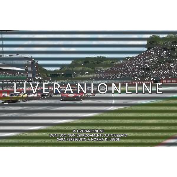 IMOLA 21 04 2024 AUTODROMO ENZO E DINO FERRARI "WEC 6 ORE DI IMOLA" NELLA FOTO PARTENZA 6 ORE DI IMOLA SULLO SFONDO LA CURVA DELLA TOSA ©SANNA / AGENZIA ALDO LIVERANI SAS