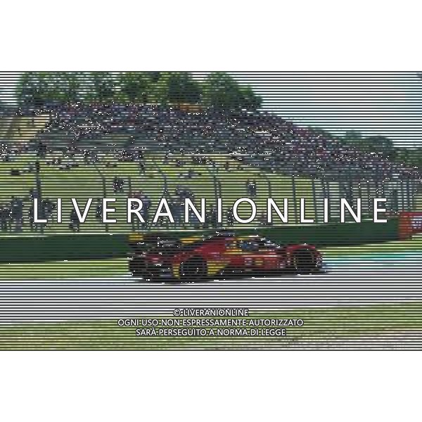 IMOLA 21 04 2024 AUTODROMO ENZO E DINO FERRARI "WEC 6 ORE DI IMOLA" NELLA FOTO FERRARI 499P DI ANTONIO FUOCO ©SANNA / AGENZIA ALDO LIVERANI SAS