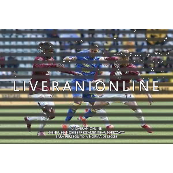 TVAF-Torino 21.04.2024 Stadio Grande Torino ©Alessandro Falzone/Agenzia Aldo Liverani Torino vs Frosinone Campionato Calcio Serie A TIM 2023/2024 33a giornata Nella foto: CHEDDIRA WALID-LINETTI-TAMEZE ADRIEN ©Falzone / AGENZIA ALDO LIVERANI SAS