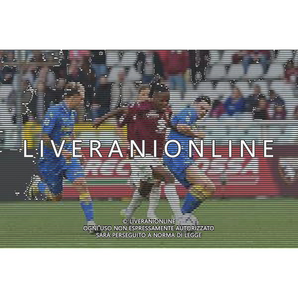TVAF-Torino 21.04.2024 Stadio Grande Torino ©Alessandro Falzone/Agenzia Aldo Liverani Torino vs Frosinone Campionato Calcio Serie A TIM 2023/2024 33a giornata Nella foto: OKEREKE DAVID CHIDOZIE-ZORTEA NADIR ©Falzone / AGENZIA ALDO LIVERANI SAS