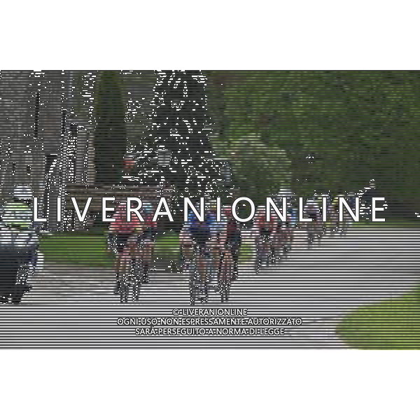21-04-2024 Liege - Bastogne - Liege; 2024, Ef Education - Easypost; 2024, Soudal - Quick Step; Carapaz Antonio, Richard Antonio; Vansevenant, Mauri; ©SIROTTI / AGENZIA ALDO LIVERANI SAS