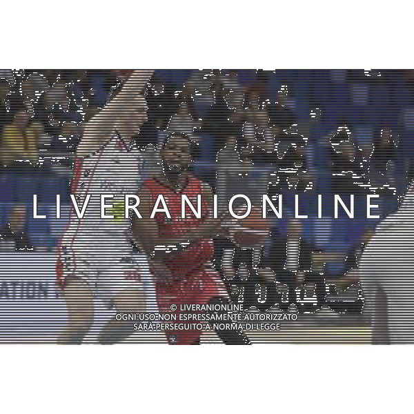 URANIA MILANO - RIMINI BASKET CAMPIONATO SERIE A2 - 21.04.2024 NELLA FOTO DERRICK MARKS E GIOVANNI SEVERINI ©PAOLO GIAMPIETRI / AGENZIA ALDO LIVERANI SAS