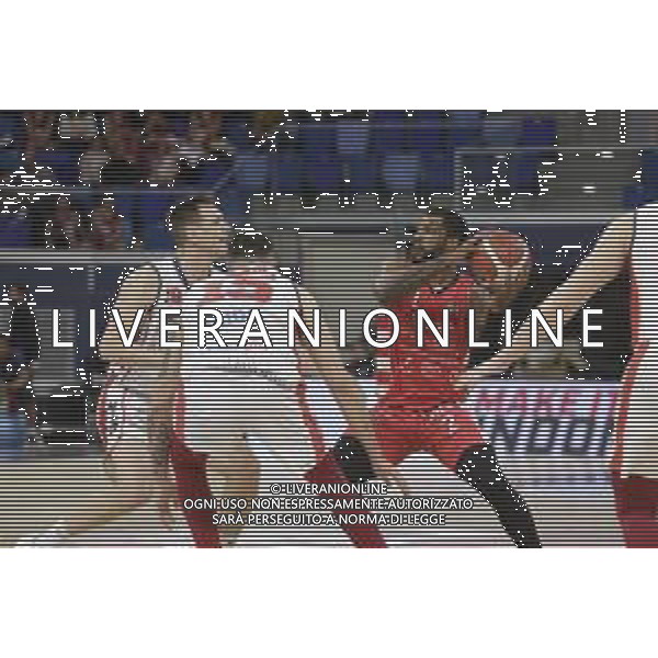 URANIA MILANO - RIMINI BASKET CAMPIONATO SERIE A2 - 21.04.2024 NELLA FOTO DERRICK MARKS E GIOVANNI SEVERINI ©PAOLO GIAMPIETRI / AGENZIA ALDO LIVERANI SAS