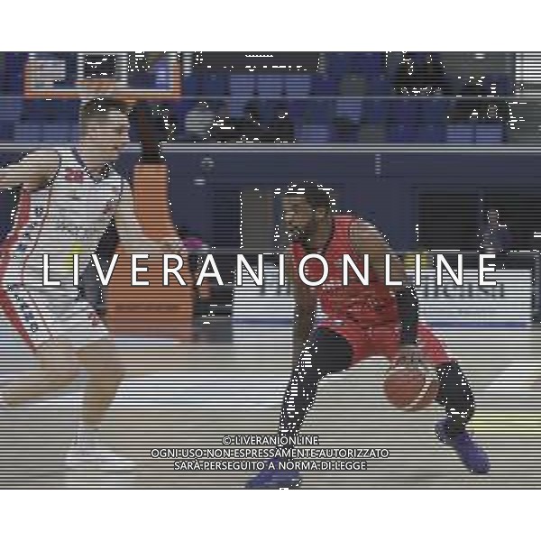 URANIA MILANO - RIMINI BASKET CAMPIONATO SERIE A2 - 21.04.2024 NELLA FOTO DERRICK MARKS E GIOVANNI SEVERINI ©PAOLO GIAMPIETRI / AGENZIA ALDO LIVERANI SAS