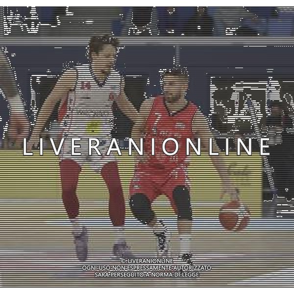 URANIA MILANO - RIMINI BASKET CAMPIONATO SERIE A2 - 21.04.2024 NELLA FOTO GIOVANNI TOMASSINI E MATTEO MONTANO ©PAOLO GIAMPIETRI / AGENZIA ALDO LIVERANI SAS