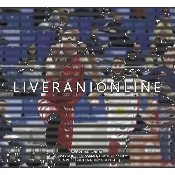 URANIA MILANO - RIMINI BASKET CAMPIONATO SERIE A2 - 21.04.2024 NELLA FOTO ALESSANDRO GRANDE ©PAOLO GIAMPIETRI / AGENZIA ALDO LIVERANI SAS