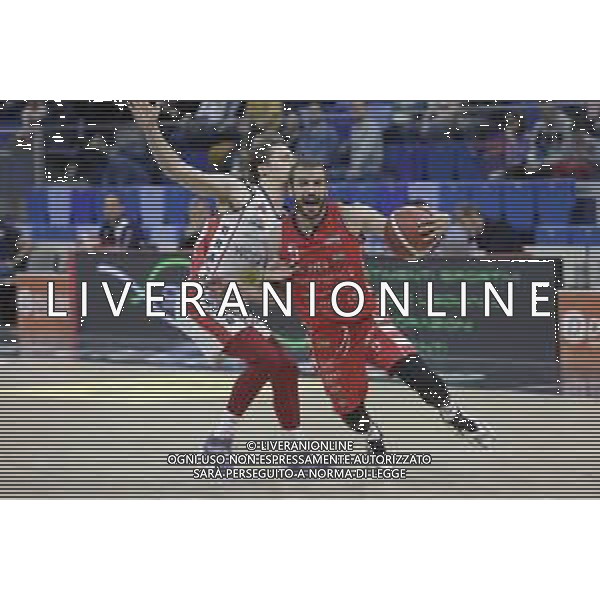 URANIA MILANO - RIMINI BASKET CAMPIONATO SERIE A2 - 21.04.2024 NELLA FOTO ALESSANDRO GRANDE ©PAOLO GIAMPIETRI / AGENZIA ALDO LIVERANI SAS