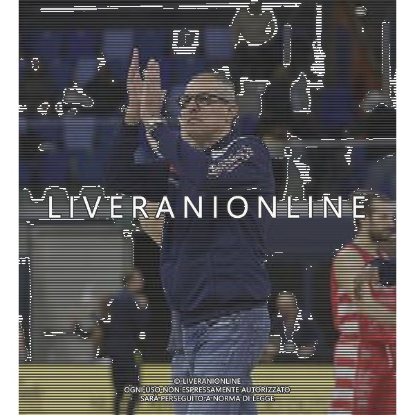 URANIA MILANO - RIMINI BASKET CAMPIONATO SERIE A2 - 21.04.2024 NELLA FOTO SANDRO DELL\'AGNELLO ALLENATORE RIMINI - ESULTANZA ©PAOLO GIAMPIETRI / AGENZIA ALDO LIVERANI SAS