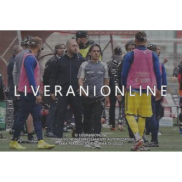 TVEM the assistant coach of Pisa SC Cristian Agnelli during the Italian Serie B match between SSC Bari vs Pisa on April 20, 2024 at the San Nicola stadium in Bari, Italy. Photo by Emmanuele Mastrodonato/agenzia Aldo Liverani sas/ AGENZIA ALDO LIVERANI SAS