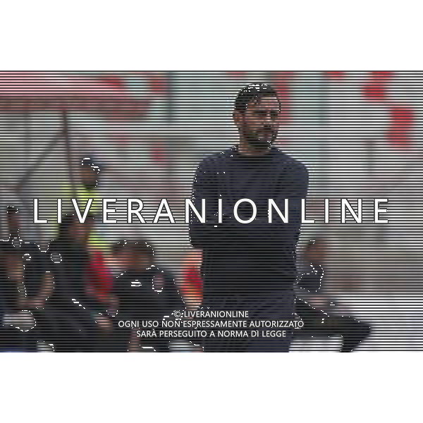 TVEM coach Alberto Aquilani of Pisa during the Italian Serie B match between SSC Bari vs Pisa on April 20, 2024 at the San Nicola stadium in Bari, Italy. Photo by Emmanuele Mastrodonato/agenzia Aldo Liverani sas/ AGENZIA ALDO LIVERANI SAS