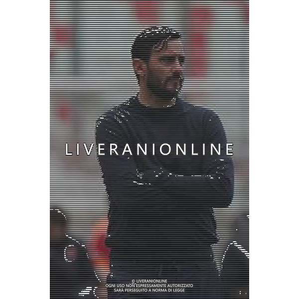 TVEM coach Alberto Aquilani of Pisa during the Italian Serie B match between SSC Bari vs Pisa on April 20, 2024 at the San Nicola stadium in Bari, Italy. Photo by Emmanuele Mastrodonato/agenzia Aldo Liverani sas/ AGENZIA ALDO LIVERANI SAS