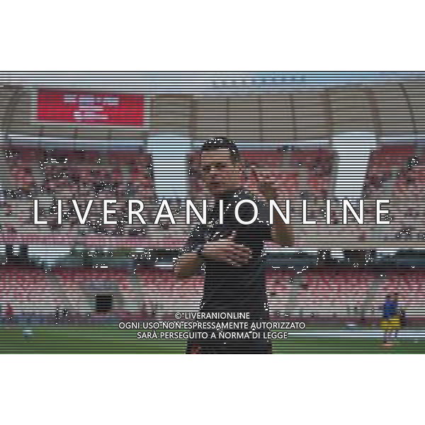TVEM the referee Ivano Pezzuto of Lecce during the Italian Serie B match between SSC Bari vs Pisa on April 20, 2024 at the San Nicola stadium in Bari, Italy. Photo by Emmanuele Mastrodonato/agenzia Aldo Liverani sas/ AGENZIA ALDO LIVERANI SAS