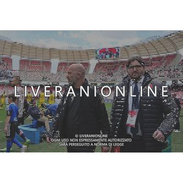 TVEM coach Federico Giampaolo of SSC Bari during the Italian Serie B match between SSC Bari vs Pisa on April 20, 2024 at the San Nicola stadium in Bari, Italy. Photo by Emmanuele Mastrodonato/agenzia Aldo Liverani sas/ AGENZIA ALDO LIVERANI SAS