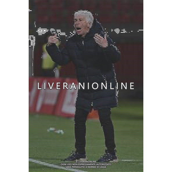 TVRG Monza vs Atalanta nella foto Gian Piero Gasperini allenatore Atalanta Monza 21-04-2024 U-Power Stadium Campionato Serie A TIM - 33a giornata foto Roberto Garavaglia/Agenzia Aldo Liverani sas/ AGENZIA ALDO LIVERANI SAS