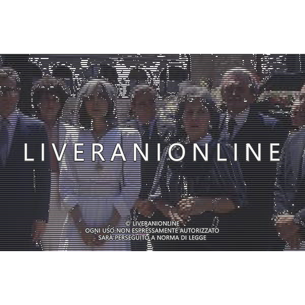 14-06-1986 GINEVRA FUNERALI DELLO SCRITTORE JORGE LUIS BORGES  NELLA FOTO MARIA KODAMA MOGLIE E SEGRETARIA DELLO SCRITTORE JORGES LUIS BORGES DURANTE IL FUNERALE AG ALDO LIVERANI SAS 