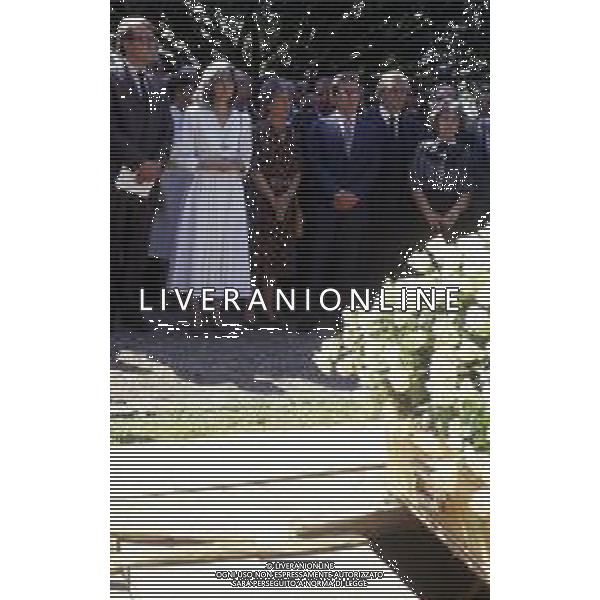14-06-1986 GINEVRA FUNERALI DELLO SCRITTORE JORGE LUIS BORGES NELLA FOTO MARIA KODAMA MOGLIE E SEGRETARIA DELLO SCRITTORE JORGES LUIS BORGES DURANTE IL FUNERALE AG ALDO LIVERANI SAS