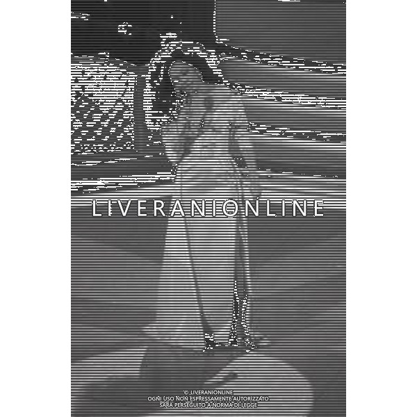 NEG -RETROSPETTIVA DIANA ROSS CANTANTE NELLA FOTO DIANA ROSS AL FESTIVAL DI SANREMO NELL\'ANNO 1993 AG ALDO LIVERANI SAS 