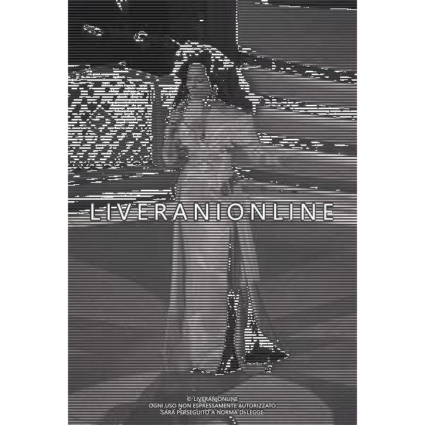 NEG -RETROSPETTIVA DIANA ROSS CANTANTE NELLA FOTO DIANA ROSS AL FESTIVAL DI SANREMO NELL\'ANNO 1993 AG ALDO LIVERANI SAS 