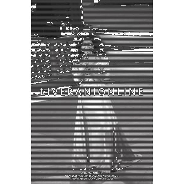 NEG -RETROSPETTIVA DIANA ROSS CANTANTE NELLA FOTO DIANA ROSS AL FESTIVAL DI SANREMO NELL\'ANNO 1993 AG ALDO LIVERANI SAS 