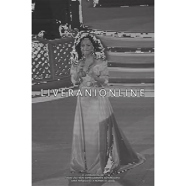 NEG -RETROSPETTIVA DIANA ROSS CANTANTE NELLA FOTO DIANA ROSS AL FESTIVAL DI SANREMO NELL\'ANNO 1993 AG ALDO LIVERANI SAS 