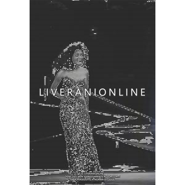 NEG -RETROSPETTIVA DIANA ROSS CANTANTE NELLA FOTO DIANA ROSS AL TEATRO SMERALDO DI MILANO NELL\'ANNO 1992 AG ALDO LIVERANI SAS