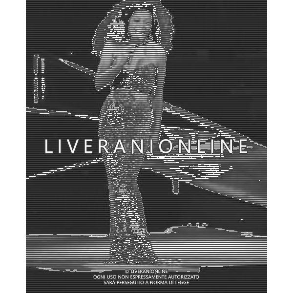 NEG -RETROSPETTIVA DIANA ROSS CANTANTE NELLA FOTO DIANA ROSS AL TEATRO SMERALDO DI MILANO NELL\'ANNO 1992 AG ALDO LIVERANI SAS