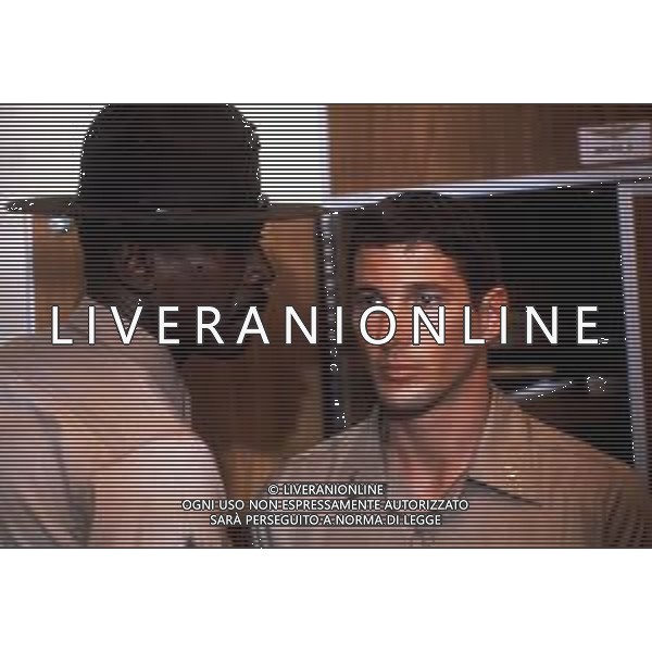 1982 FILM “UFFICIALE GENTILUOMO “ NELLA FOTO RICHARD GERE CON LOUIS GOSSET JR AGENZIA ALDO LIVERANI SAS