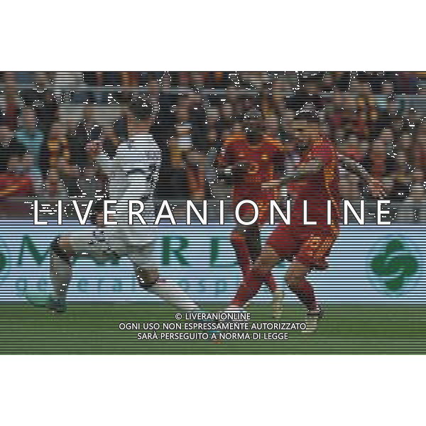 Roma vs Bologna - Campionato Serie A TIM - 33 giornata - Stadio Olimpico - Roma 22-04-2024 nella foto Beukema e Paredes ©Federico Gaetano / AGENZIA ALDO LIVERANI SAS